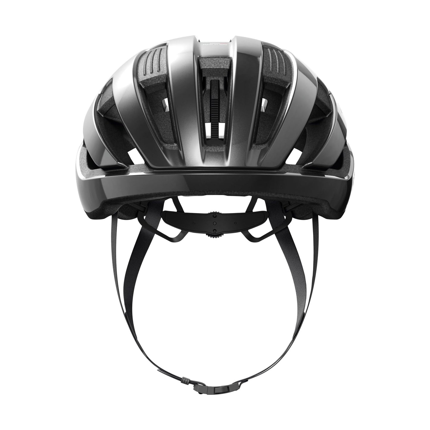ABUS Road bike helmet WingBack - simple road helmet for sporty riding in everyday life and leisure - for adults and teenagers - Dark gray, size L