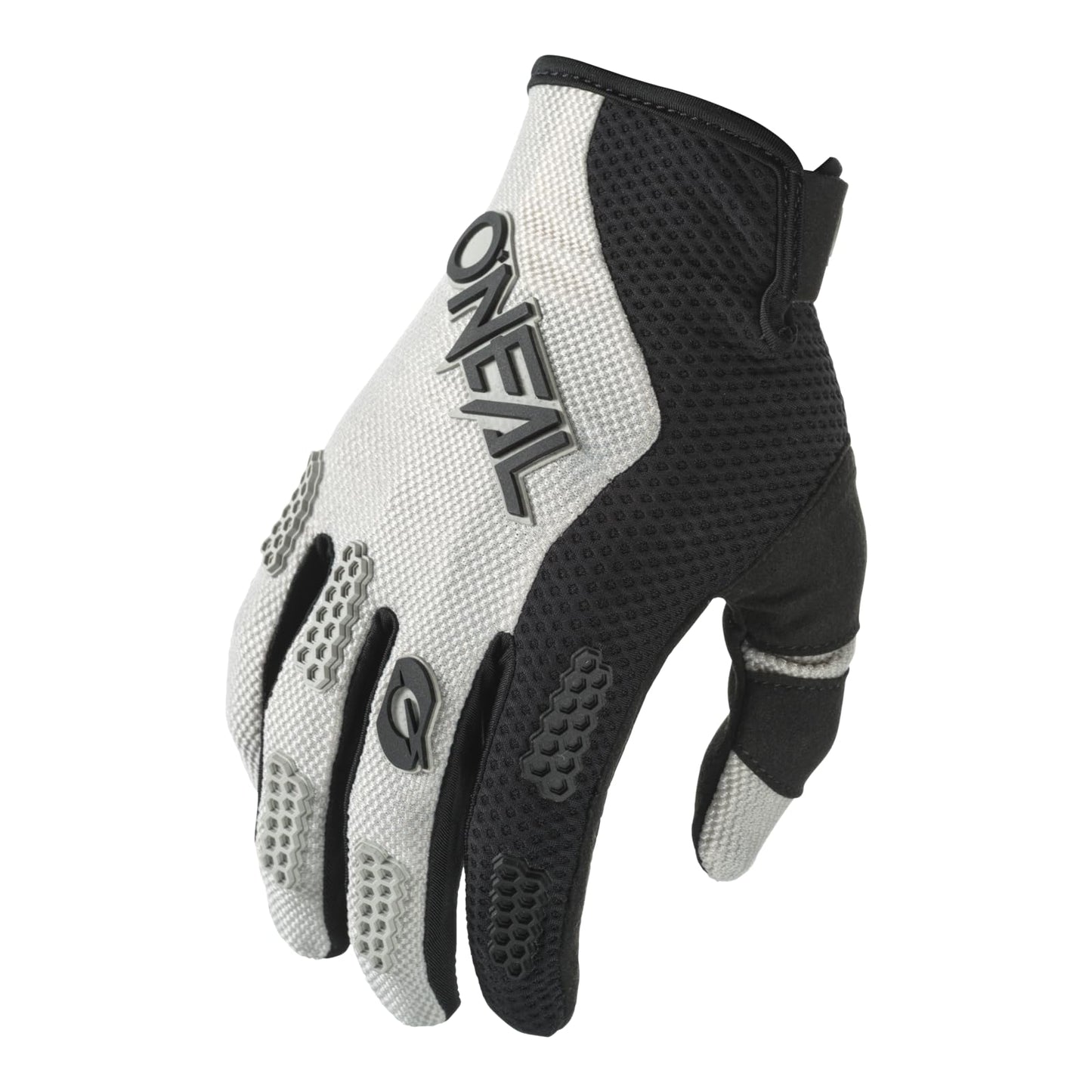 O'NEAL | Bike & Motocross Gloves | MX MTB FR Downhill | Fit, Breathable Material | Element Glove RACEWEAR V.24 | Adult | Black Grey | Size L