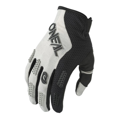 O'NEAL | Bike & Motocross Gloves | MX MTB FR Downhill | Fit, Breathable Material | Element Glove RACEWEAR V.24 | Adult | Black Grey | Size L