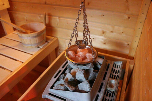 Sauna vaporizer bowl herb pot stainless steel for sauna and spa aroma infusion - 16cm, Design: Sauna bowl with vaporizer bowl including accessories