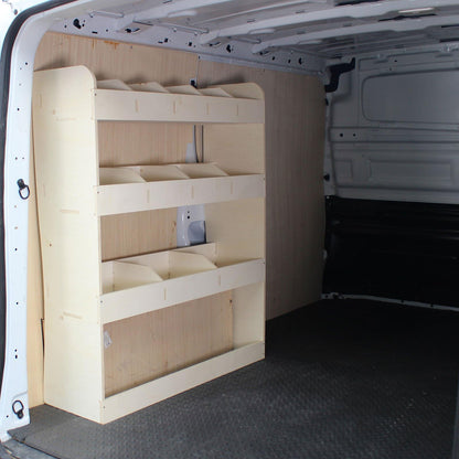VANIFY - Compatible with Renault TRAFIC L1 2015+ vehicle equipment vehicle shelves, driver side rear shelf