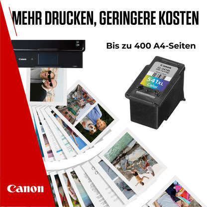 Canon ink cartridges - CL-541 Original high yield printer cartridge - Prints up to 180 A4 pages (1 x color cartridge)