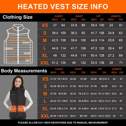 Gokozy Heated Vest for Women - heated vest with battery pack | Lightweight and warm coat | heated outdoor jacket