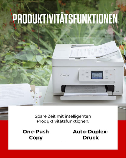 Canon PIXMA TS7750i Series - All-in-One printer, copier & scanner for home use | Wireless for easy printing from your smartphone | Canon printer for home with PIXMA Print Plan