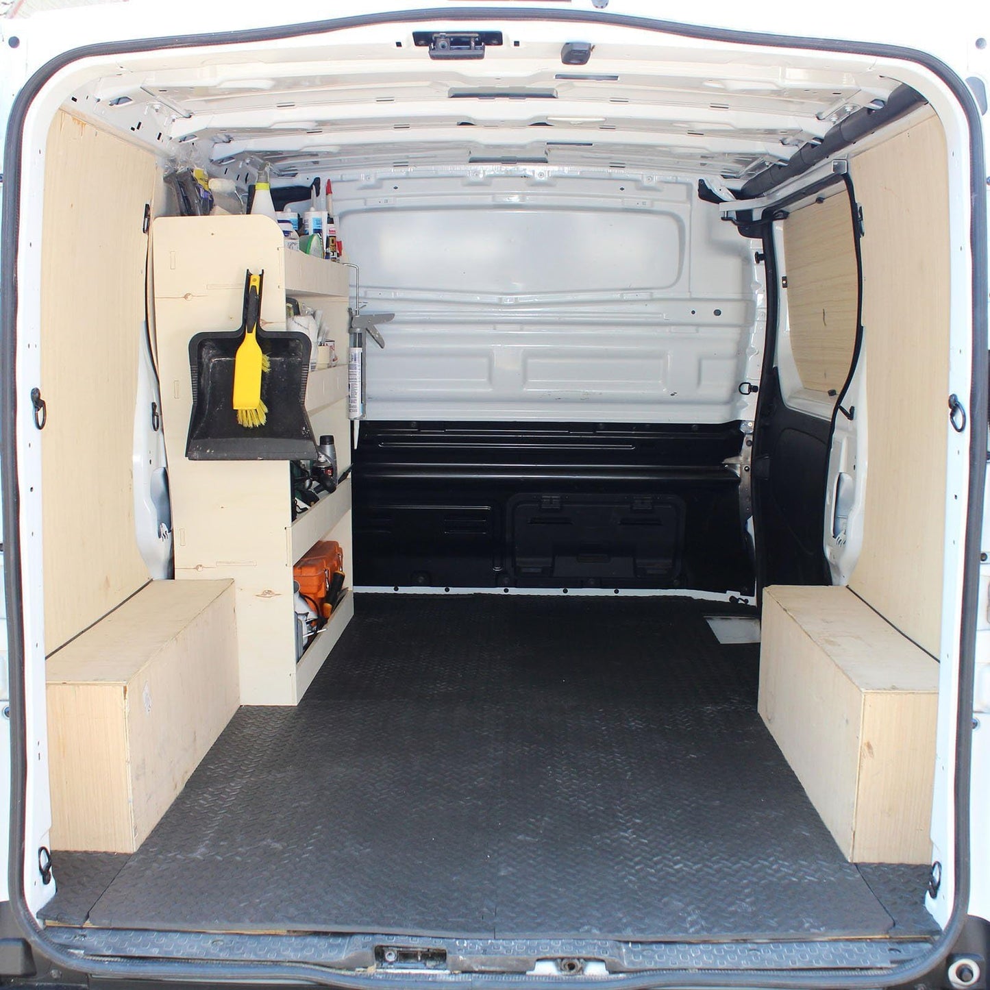 Vanify - Compatible with Renault TRAFIC L1 2015+ vehicle shelving, front driver-side shelf.