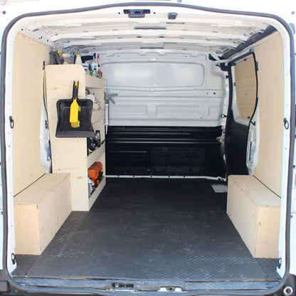 Vanify - Compatible with Renault TRAFIC L1 2015+ vehicle shelving, front driver-side shelf.