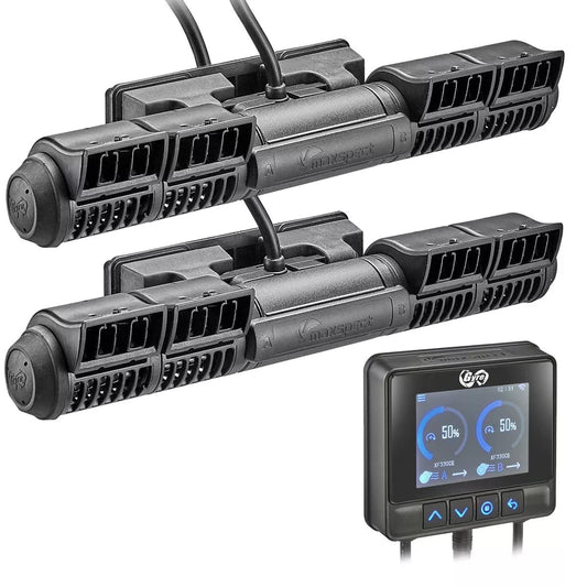 MAXSPECT XF350 Double-Cloud Edition Gyre Kit with 2 pumps 52W + Controller for saltwater aquariums 300-3000L.