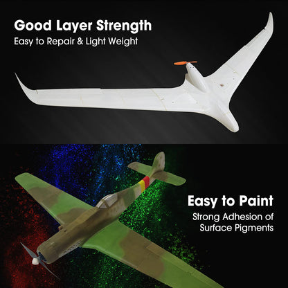 eSUN Lightweight PLA Filament 1.75mm, 3D Printer Filament PLA-LW, Dimensional Accuracy +/- 0.05mm, 1kg Spool (2.2 lbs) Foam Material for 3D Printers, Natural