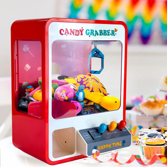 GOODS+GADGETS Candy Grabber Supreme - Candy dispenser with USB cable for an interactive and fun game experience.
