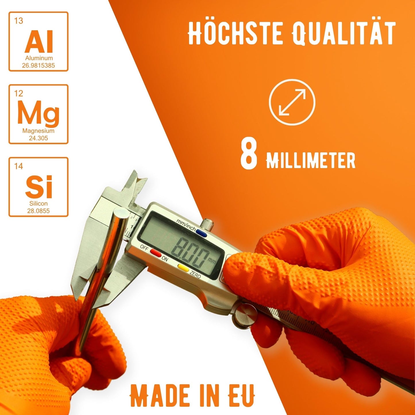 HouseHero® 40 meters round wire aluminum diameter 8mm I grounding wire I lightning protection AlMgSi - meter goods I lightweight and flexible.