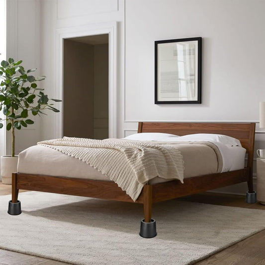 tonchean furniture riser set, bed riser with 10cm height, table riser, chair riser. 3-inch diameter elephant foot bed riser.