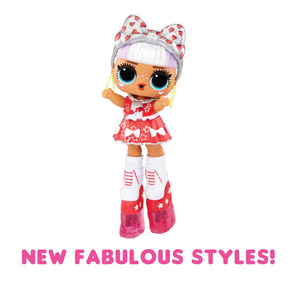 L.O.L. Surprise! Advent calendar with limited edition collector doll and 24 surprises - Makeover Babe 2.0 - mix and match outfits, shoes, and accessories - great gift idea for girls ages 4 and up.