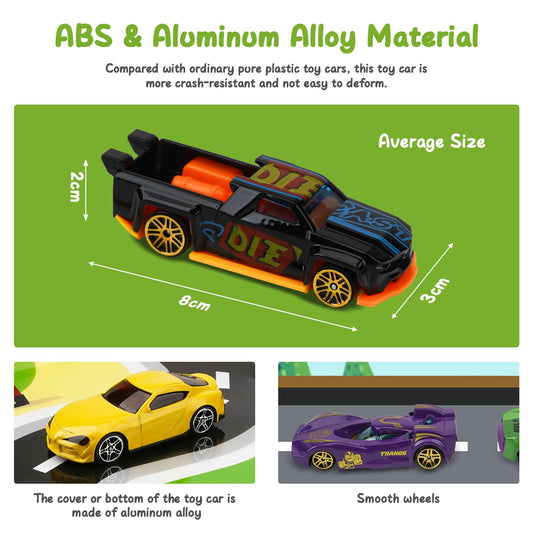 Cars Toy Advent Calendar for Kids 2024, Sports Car Racing Toy, 24 days Christmas Countdown Gift for 3-12 years old Boys Girls