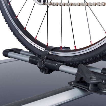 Thule FreeRide roof bike rack, bike carrier for roof, Aluminum, One-Size, Silver