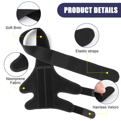 KINBOM Dog Knee Brace for Hind Leg, Dog Hind Leg Brace Dog ACL Brace Hind Leg Dog Knee Support for Dog ACL Brace Hind Leg (Black, Size L)
