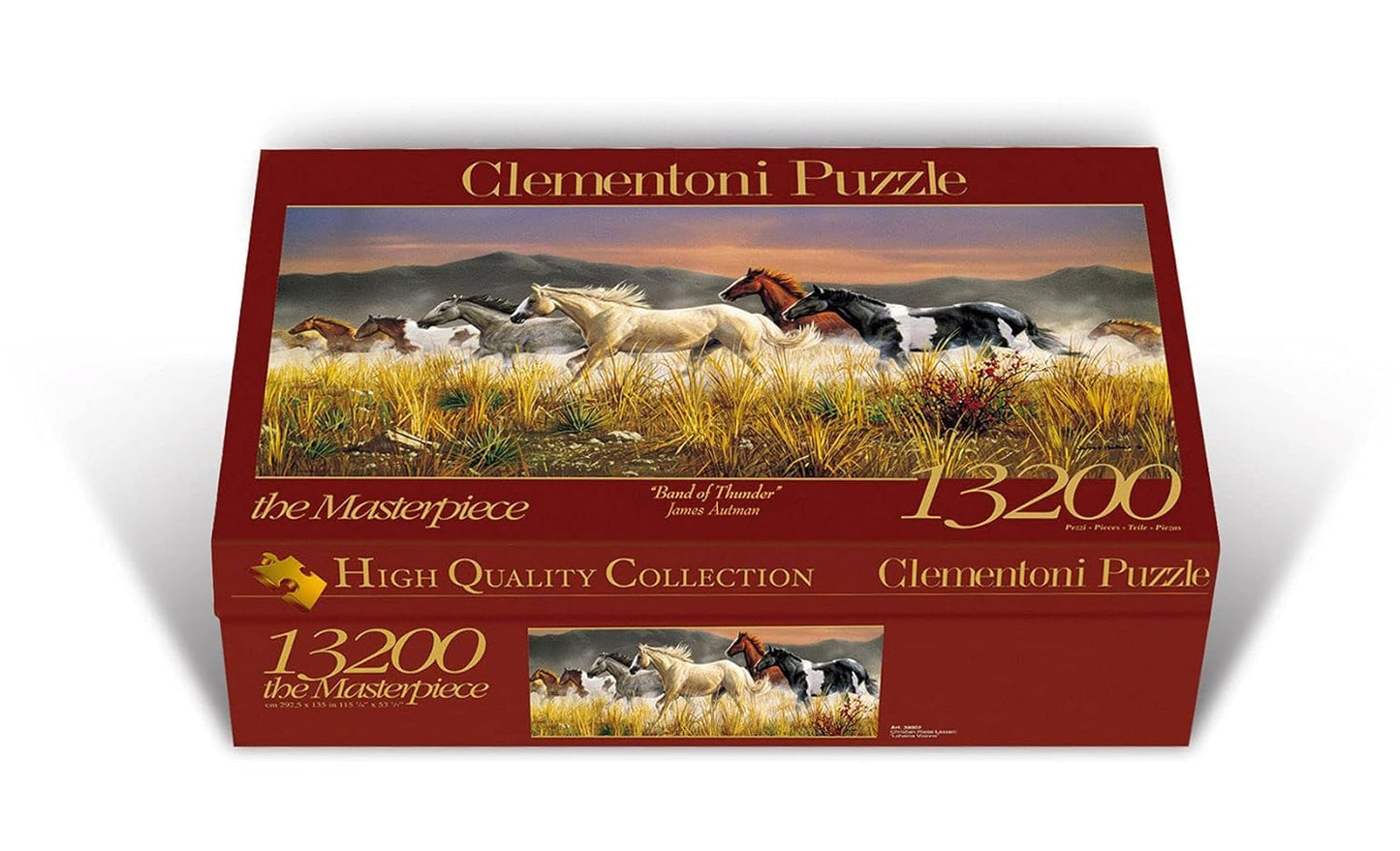 Clementoni 38006 Band Of Thunder - Puzzle 13200 Pieces, skill game for the whole family, colorful puzzle, adult puzzle for ages 14 and up.