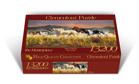 Clementoni 38006 Band Of Thunder - Puzzle 13200 Pieces, skill game for the whole family, colorful puzzle, adult puzzle for ages 14 and up.