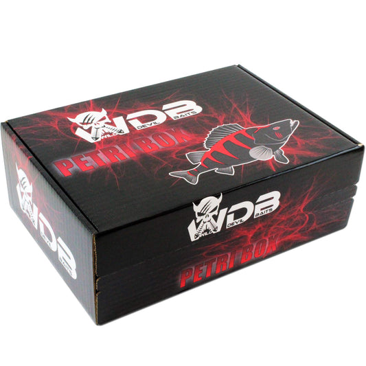 Wild Devil Baits Petri Box predator box fishing box promotional box gift fishing fishing gear