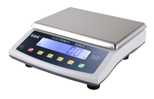G&G PLC 30K - 30kg / 1g precision scale fine scale tabletop scale