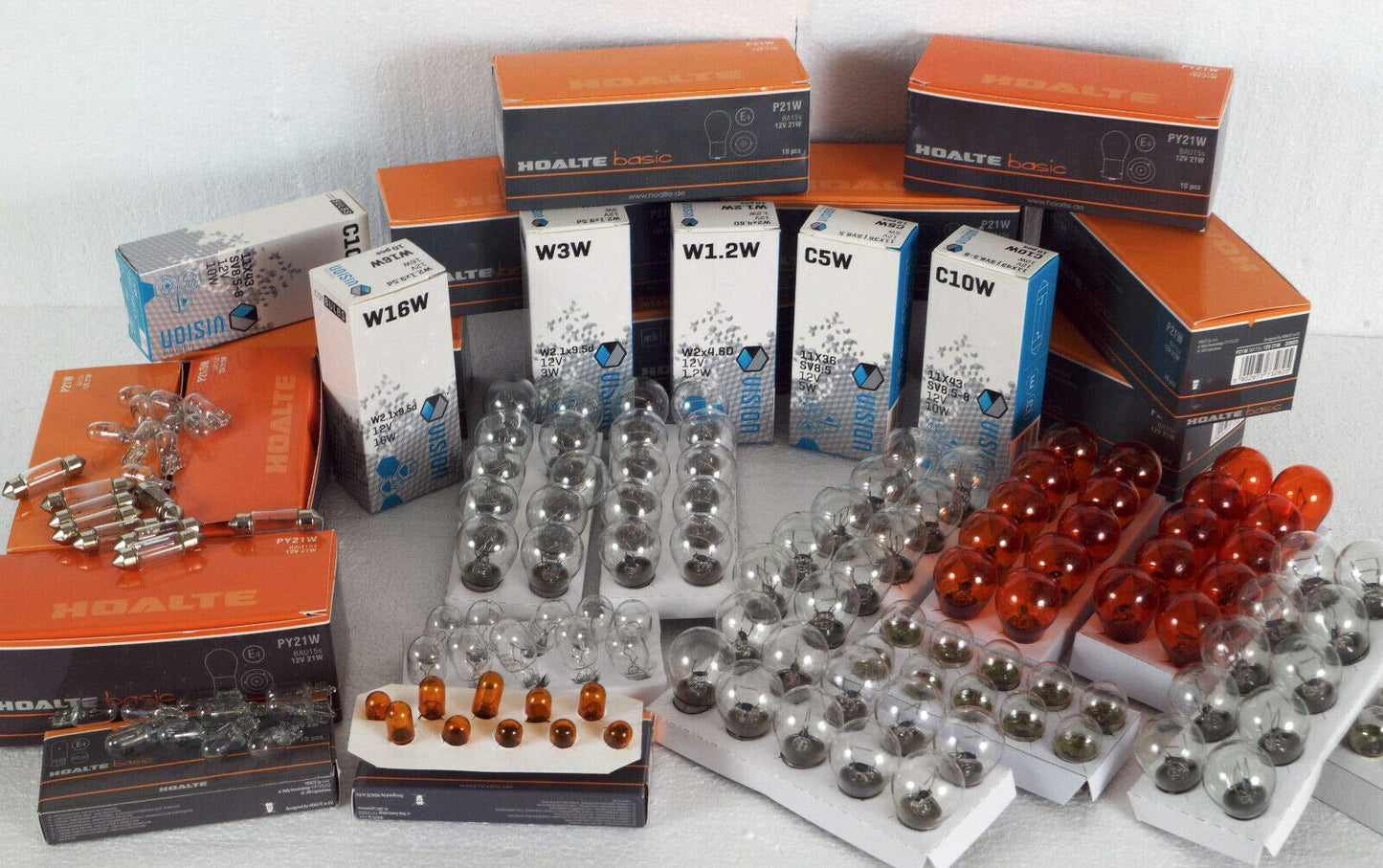 BLUETECH 140 pcs SET Car Bulb Auto Lamp Bulbs LONGLIFE. SPECIAL OFFER. Savings set for car workshop or hobbyist.