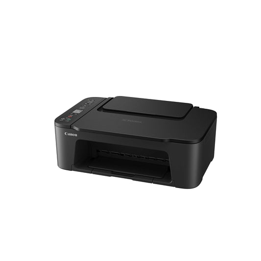 Canon Pixma TS3450 color inkjet printer multifunction device A4 (scanner, copier, printer, 4800 x 1200 DPI, LCD, WiFi, USB, Apple AirPrint, PIXMA Cloud Link, duplex printing), black, 1