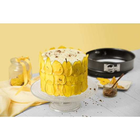 Original Kaiser Classic Springform 30 cm round, flat base, round baking pan with non-stick coating, leak-proof cake tin, black