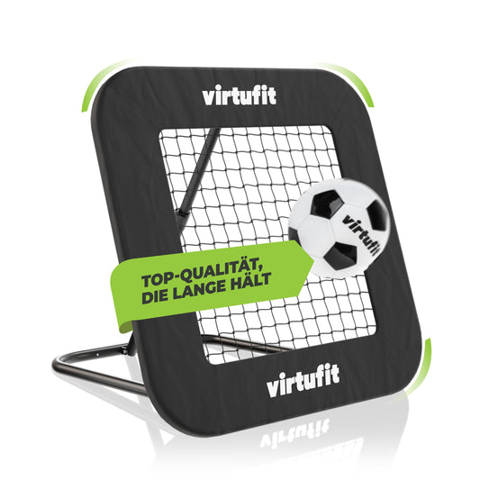 VirtuFit Adjustable Football Rebounder Pro - Kickback - 84 x 84 cm