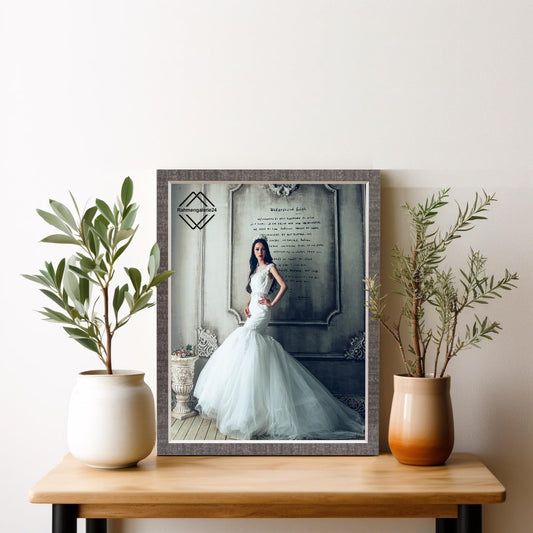 Gallery24 picture frame 50x100 cm New Elegance frame black vintage wood acrylic glass without mat portrait frame photo frame frame for photo or pictures MDF decorative frame without image