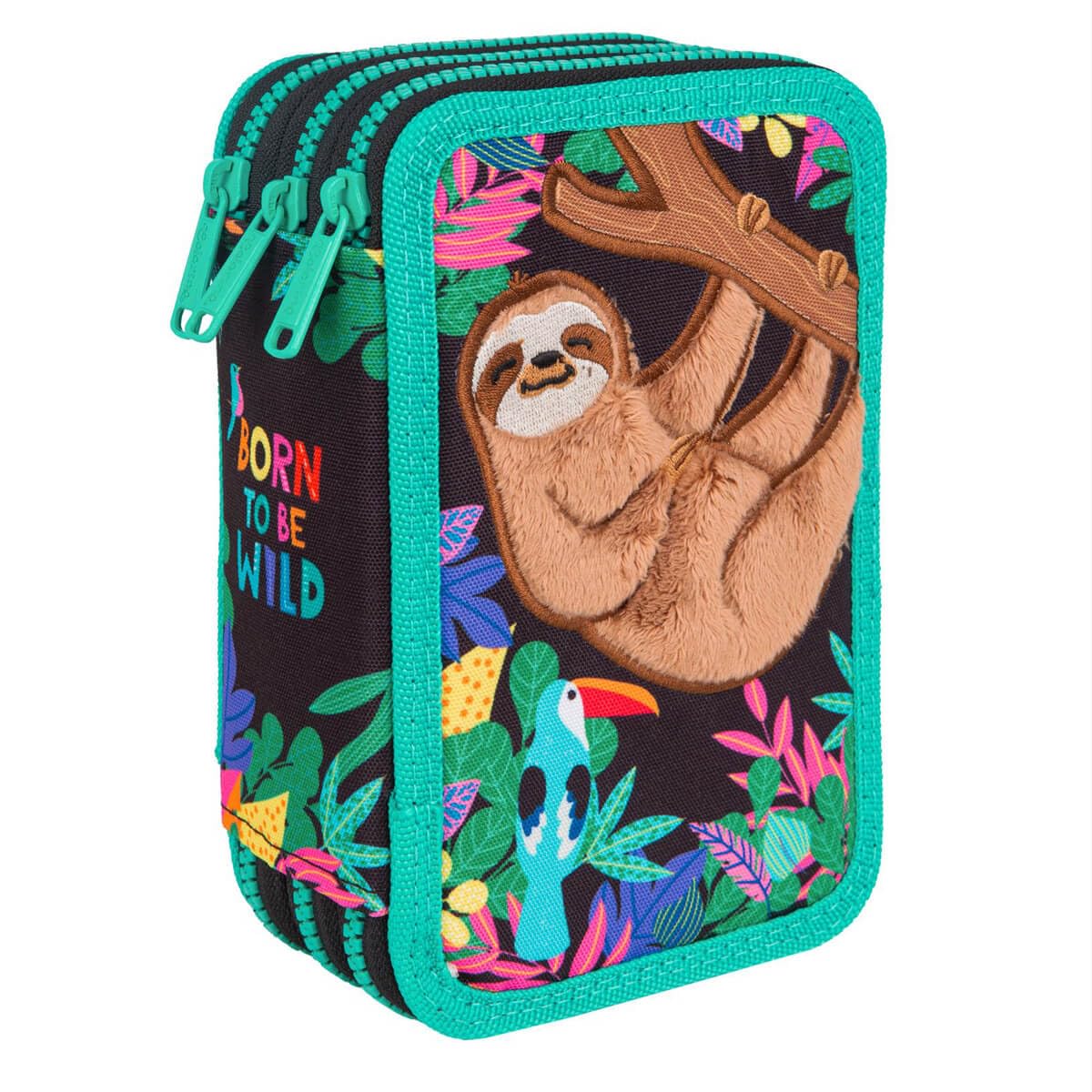 Colorino F067653, pencil case Jumper 3 WILDKID, multicolor.