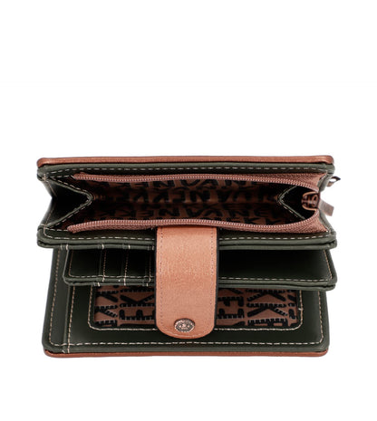 Anekke Wallet M with flap, combo (theforest), size -