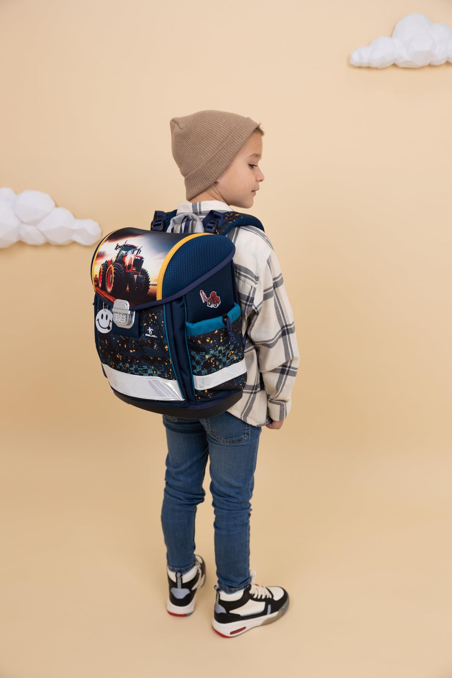 Belmil Classy School Backpack Set 4 - piece (403-13/AG/S) (Tractron)