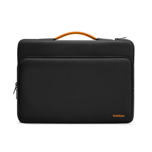 tomtoc 360° laptop sleeve for 15-inch MacBook Air M4/A3241 M3/A3114 M2/A2941, 15'' MacBook Pro A1990 A1707, 15'' Microsoft Surface Laptop 7th/6/5, water-resistant notebook case for daily commuting.