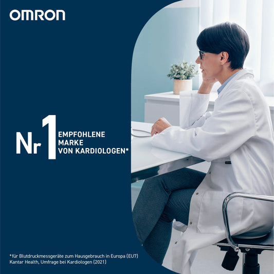 OMRON Intelli Wrap Cuff HEM-FL31-E (22-42 cm) for OMRON upper arm blood pressure monitors; compatible with OMRON X7 Smart, X4 Smart & X3 Comfort; Original OMRON accessory.