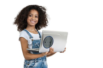 Vtech Genio Learning Laptop - educational computer with internet access, text program and learning content on letters, words, math, logic and more - for children aged 5-12 years.