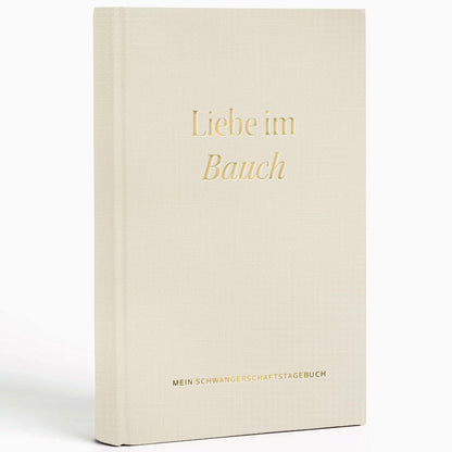 MyBaby123 linen pregnancy journal