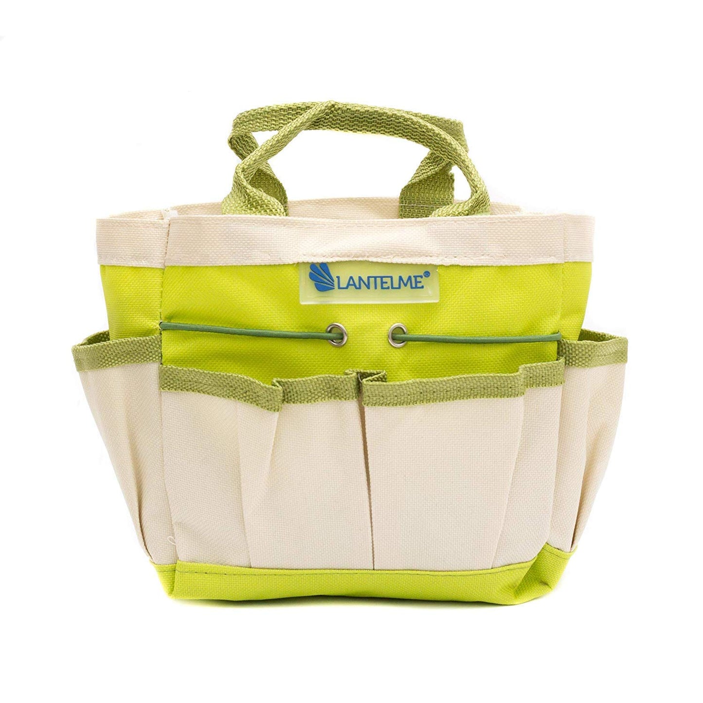 Lantelme garden tool set 7 pieces with storage bag | Garden tools incl. flower scissors shovel rake hand cultivator gloves | Ideal for gardeners flower pot care