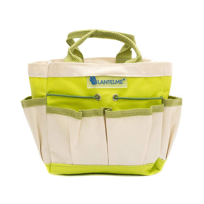 Lantelme garden tool set 7 pieces with storage bag | Garden tools incl. flower scissors shovel rake hand cultivator gloves | Ideal for gardeners flower pot care