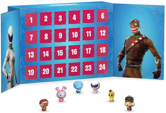 Funko Advent Calendar: Fortnite 24pc - Frostbite - (Pint Sized Heroes) - 24 days of surprises - Vinyl Minifigure - Collectible - Mystery Box - Gift idea - Holiday Christmas.