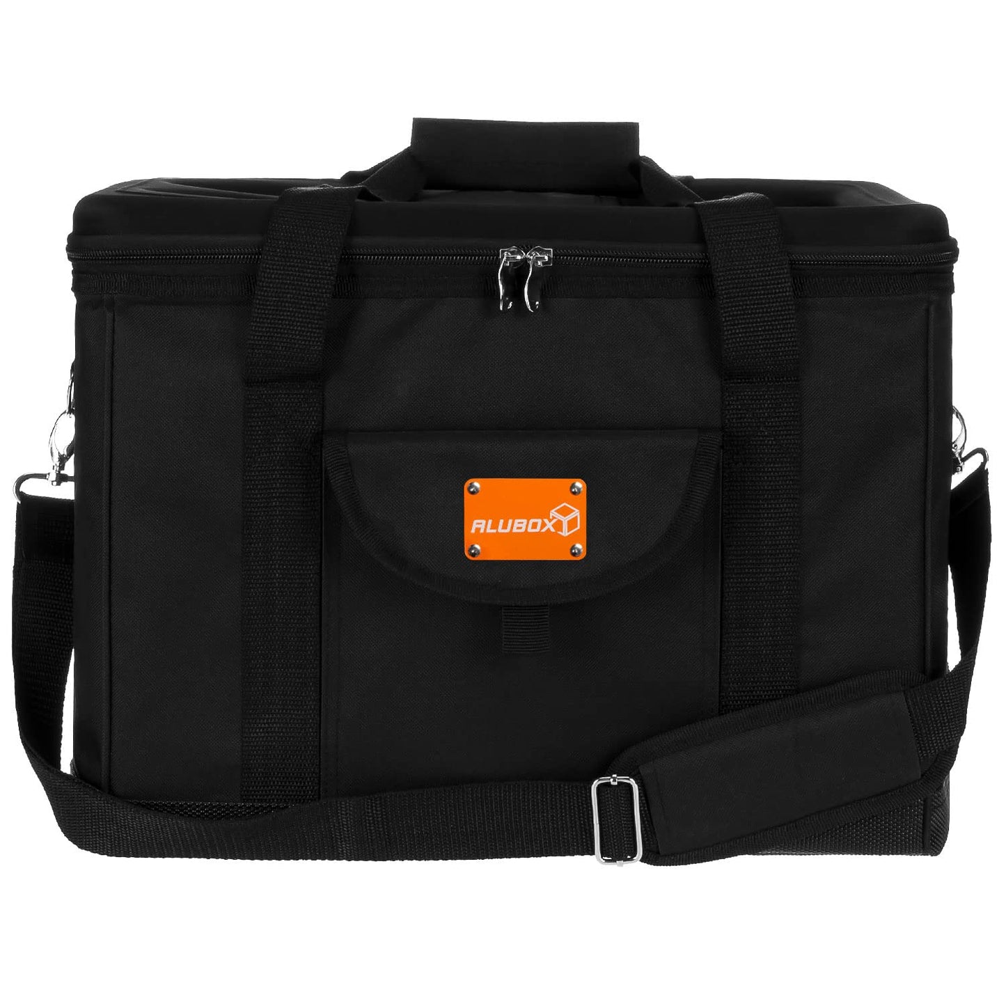 ALUBOX Picnic Cooler XL Black Edition 40 liters Insulated Bag Picnic Bag Polyester black