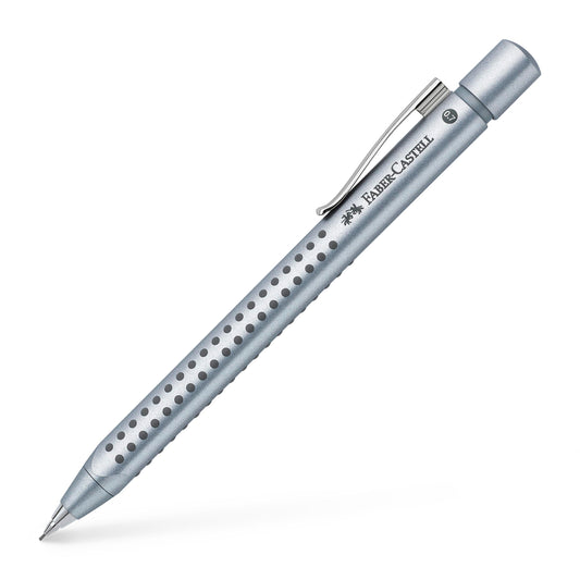 FABER-CASTELL 131211 - Mechanical pencil GRIP 2011, Lead size: 0.7 mm, Barrel color: silver