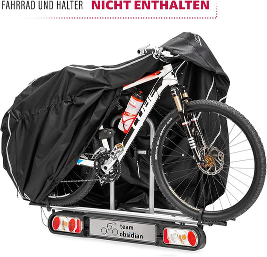 TeamObsidian bike shed weatherproof - bike cover waterproof - 300D bike garage outdoor - 1 to 3 bikes - bike tarp bike cover - bike protection cover on the go