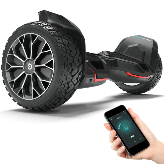 8.5" Premium Offroad Hoverboard Bluewheel HX510 SUV German Quality Brand - Kids Safety Mode & App - Bluetooth - Strong Dual Motor - Electric Skateboard Self Balance Scooter