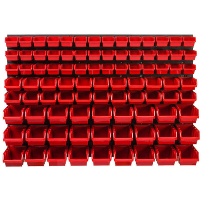 PAFEN storage system 780x1158mm stackable bins wall shelf storage bins bin rack storage system 91 boxes
