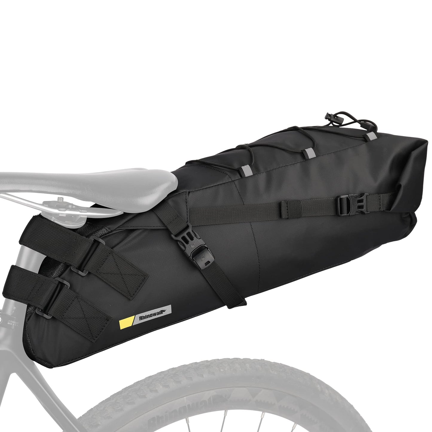 Rhinowalk bike saddle bag waterproof 10/13L bike bag seat bag storage bag for outdoor bikes mountain bikes road bikes