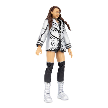 AEW All Elite Wrestling Dr. Britt Baker D.M.D. Action Figure, unmatched collector's item, Series 1, for ages 8 and up.