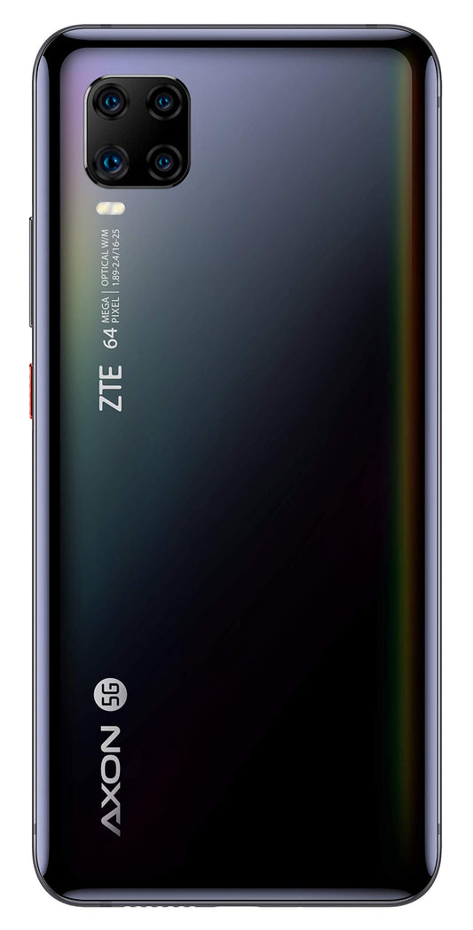 ZTE Smartphone AXON 11 5G (6.47 inch AMOLED Waterdrop Display, 128GB internal storage, 6GB RAM, 64MP main camera, 20MP front camera, NFC, 5G, Android 10) black