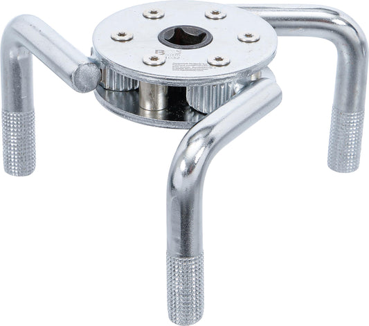 BGS 1032 | Air filter - Cartridge wrench, 3-armed | for cartridges Ø 95 - 150 mm, White