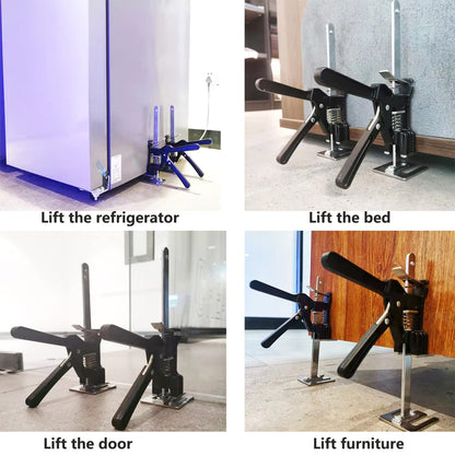 Arm hand tool, 2 pieces, labor-saving arm, 15 inches height adjuster, hand lifting tool, door and wood panels, lift table