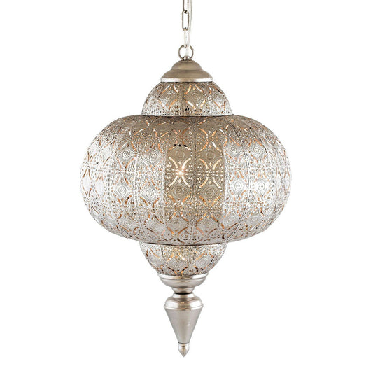 pajoma hanging lamp Morocco, large, Ø 25 cm made of metal with plug