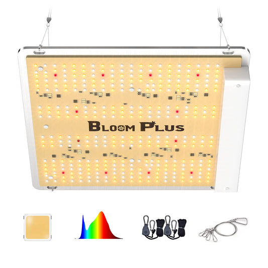 LED Grow Light Bloom Plus BP1000 Plant Lamp LED Full Spectrum LED Grow Light for indoor gardening, vegetable and flower planting. Plant propagation lamp with 336 Samsung diodes.